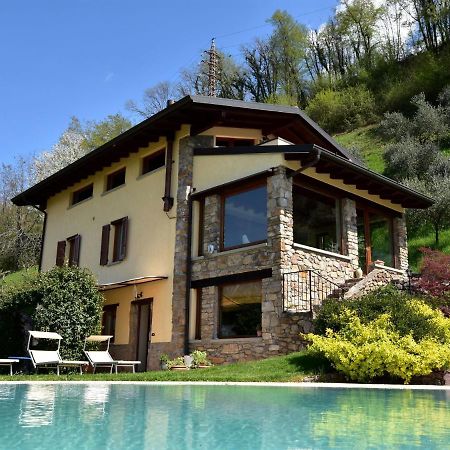 Villa In Pisogne With Pool Garden And Lake View Kültér fotó