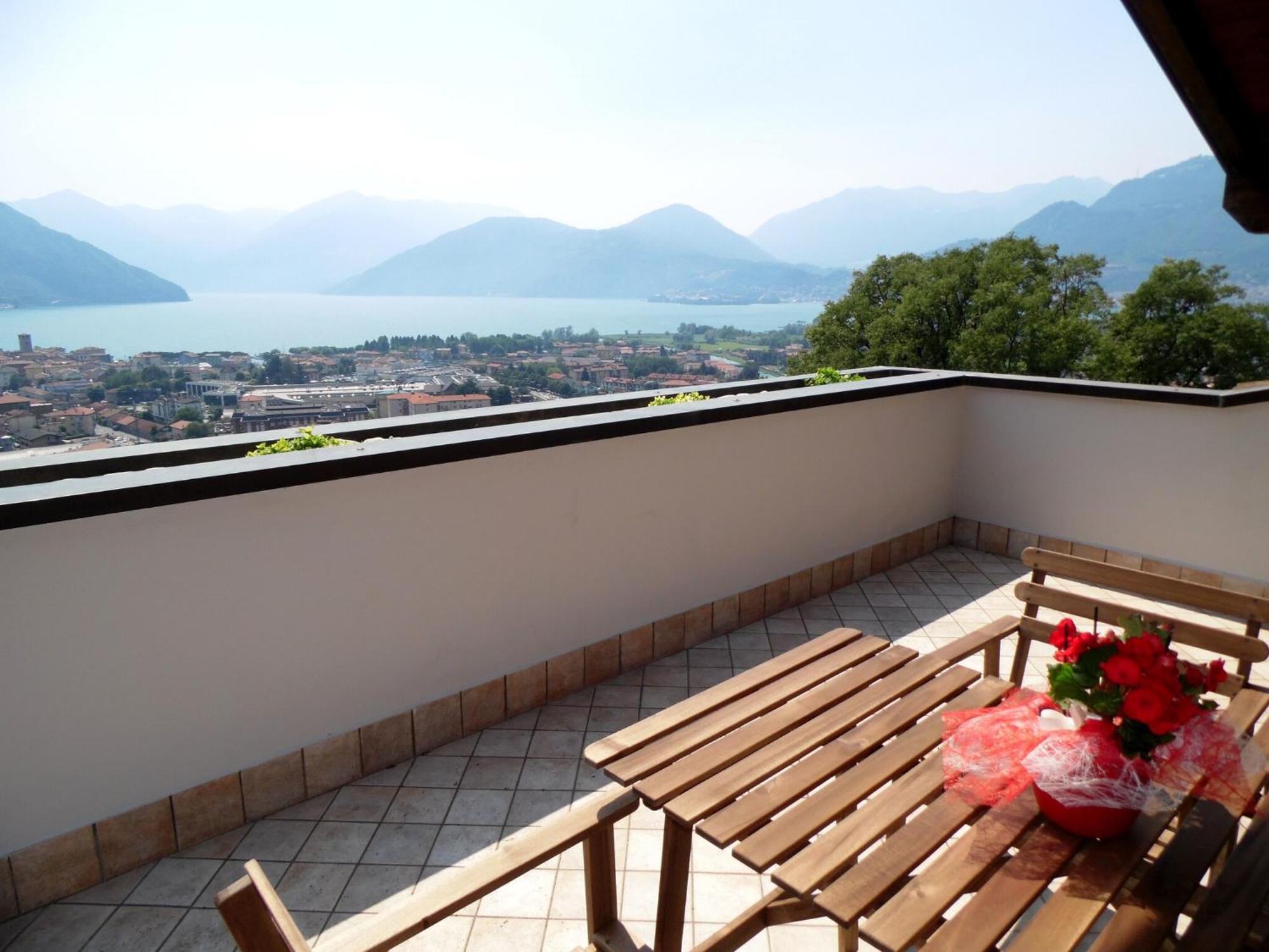 Villa In Pisogne With Pool Garden And Lake View Kültér fotó
